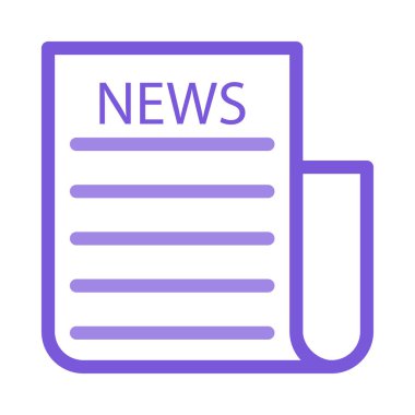 Belge web simgesi beyaz arka plan üzerinde izole iş için. Vektör çizim