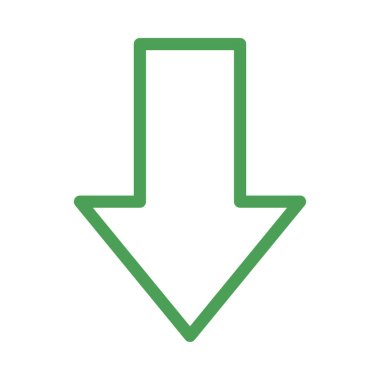 Düz beyaz arka plan, vektör, illüstrasyon izole iş simgesi