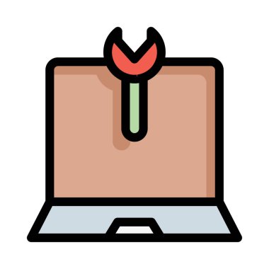 Renk web vektör simgesi 