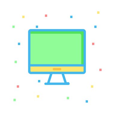 Renk web vektör simgesi 