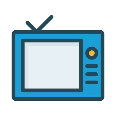 Düz beyaz arka plan, vektör, illüstrasyon izole iş simgesi