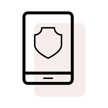 Düz beyaz arka plan, vektör, illüstrasyon izole iş simgesi