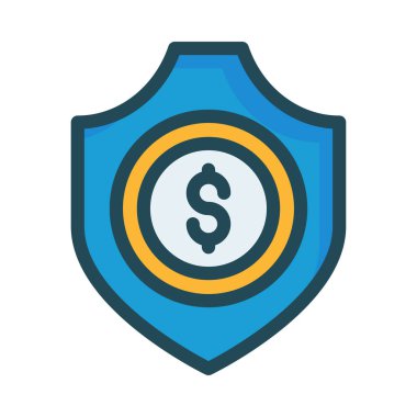 Düz beyaz arka plan, vektör, illüstrasyon izole iş simgesi