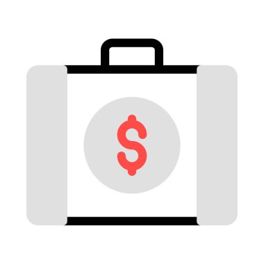 Dolar simgesi vektör illüstrasyonu 