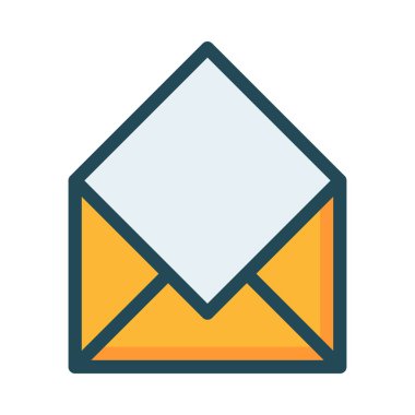 Düz beyaz arka plan, vektör, illüstrasyon izole iş simgesi