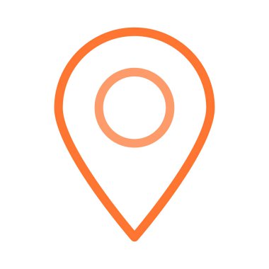 Düz beyaz arka plan, vektör, illüstrasyon izole iş simgesi