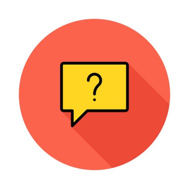 Düz beyaz arka plan, vektör, illüstrasyon izole iş simgesi