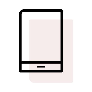 Düz beyaz arka plan, vektör, illüstrasyon izole iş simgesi