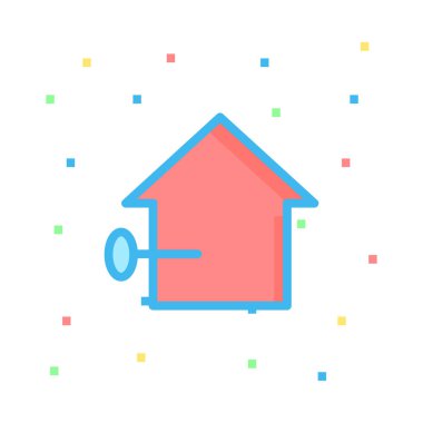 Renk web vektör simgesi 