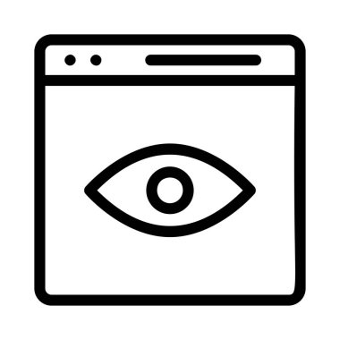 Düz beyaz arka plan, vektör, illüstrasyon izole iş simgesi