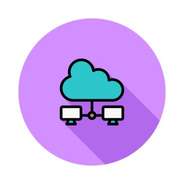 Renk web vektör simgesi 