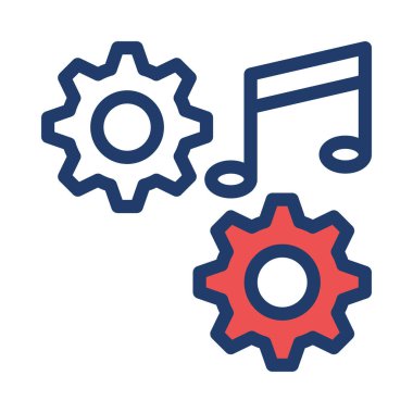 Düz beyaz arka plan, vektör, illüstrasyon izole iş simgesi