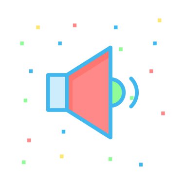 Renk web vektör simgesi 