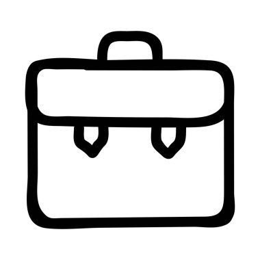 Düz beyaz arka plan, vektör, illüstrasyon izole iş simgesi