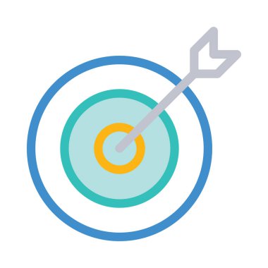 Düz beyaz arka plan, vektör, illüstrasyon izole iş simgesi