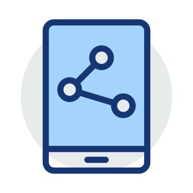 Ağ web simge vektör çizim 