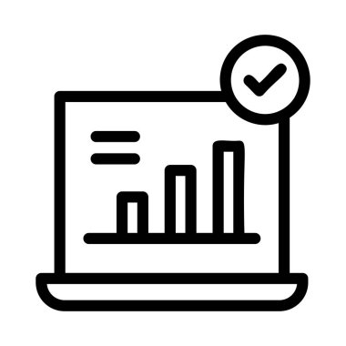 büyüyen grafik düz ICO, vektör, illüstrasyon