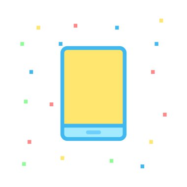 Renk web vektör simgesi 