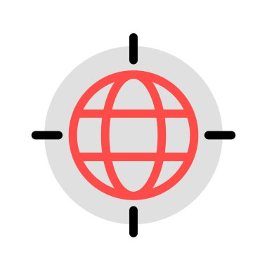 Renk web vektör simgesi 