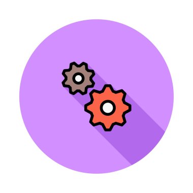 Beyaz arka plan üzerinde izole iş için Web simgesi. Vektör çizim