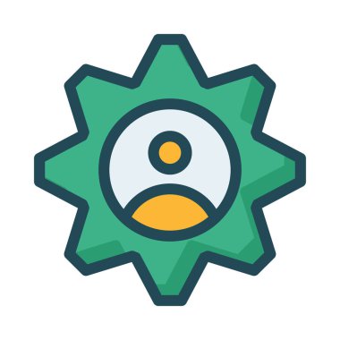 Beyaz arka plan üzerinde izole iş için Web simgesi. Vektör çizim