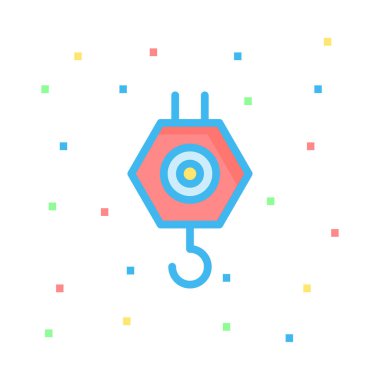 Beyaz arka plan üzerinde izole iş için Web simgesi. Vektör çizim