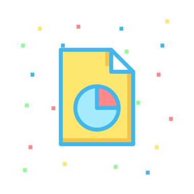 Beyaz arka plan üzerinde izole iş için Web simgesi. Vektör çizim