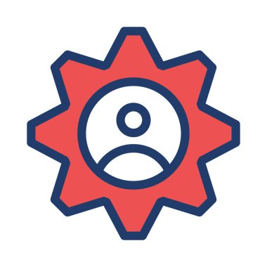 Beyaz arka plan üzerinde izole iş için Web simgesi. Vektör çizim