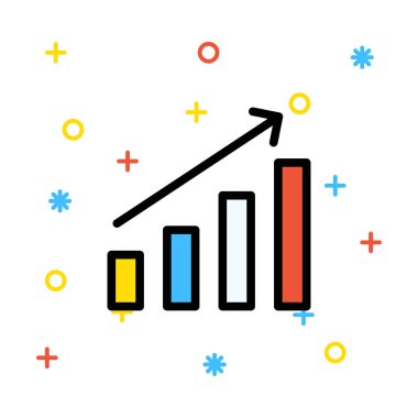 Beyaz arka plan üzerinde izole iş için Web simgesi. Vektör çizim