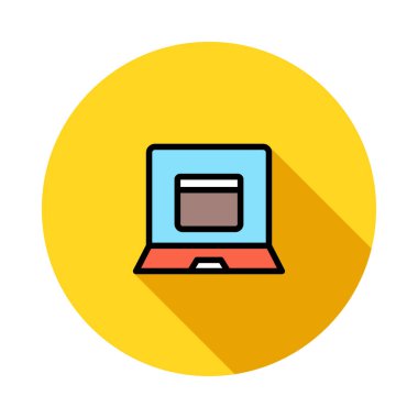 Renk web vektör simgesi 