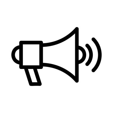 İş düz simge vektör, illüstrasyon