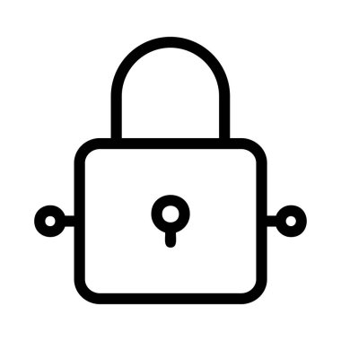 İş düz simge vektör, illüstrasyon