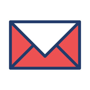 İş düz simge vektör, illüstrasyon