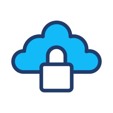 İş düz simge vektör, illüstrasyon