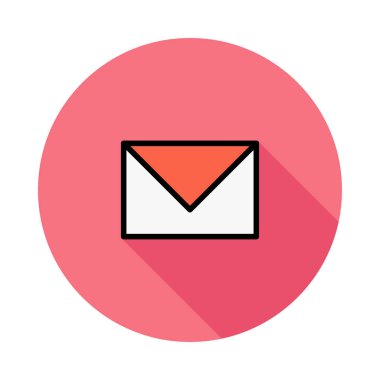 İş düz simge vektör, illüstrasyon