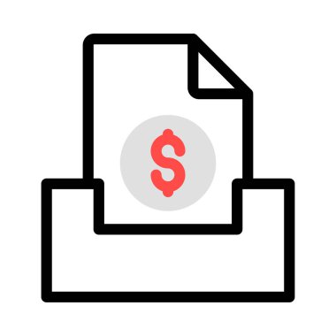 Renk web simgesi beyaz arka plan üzerinde izole iş için. Vektör çizim