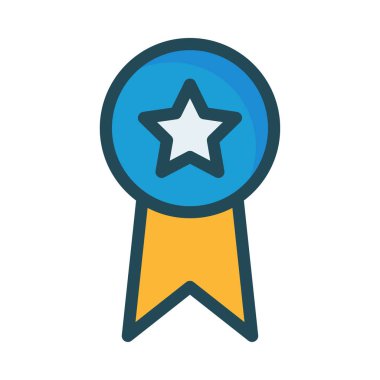 Renk web simgesi beyaz arka plan üzerinde izole iş için. Vektör çizim