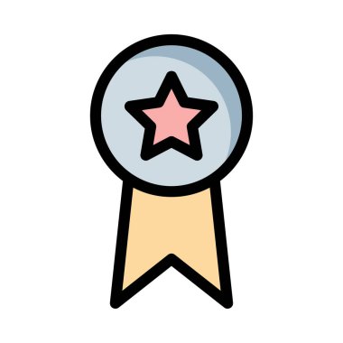 Renk web simgesi beyaz arka plan üzerinde izole iş için. Vektör çizim