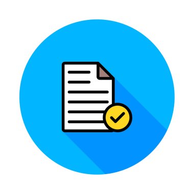 Renk web simgesi beyaz arka plan üzerinde izole iş için. Vektör çizim