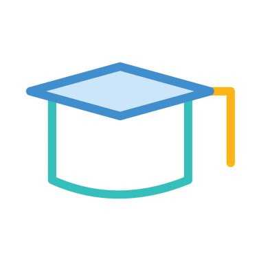 Renk web simgesi beyaz arka plan üzerinde izole iş için. Vektör çizim