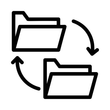 Renk web simgesi beyaz arka plan üzerinde izole iş için. Vektör çizim