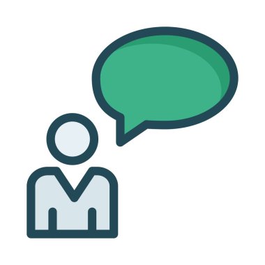 basit iş simge vektör çizim 