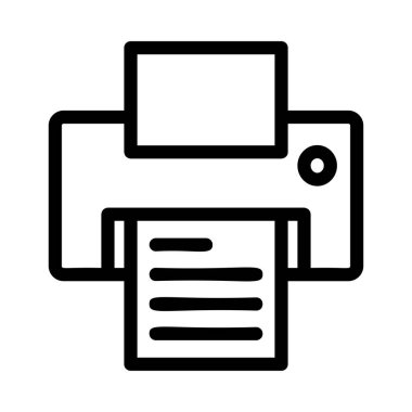 basit iş simge vektör çizim 