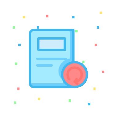 basit iş simge vektör çizim 