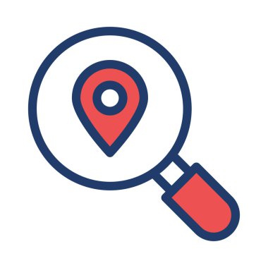 basit iş simge vektör çizim 