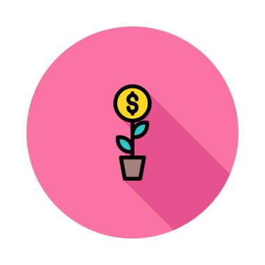 Renk web vektör simgesi 