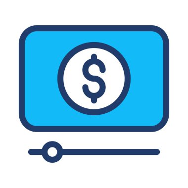 basit iş simge vektör çizim 