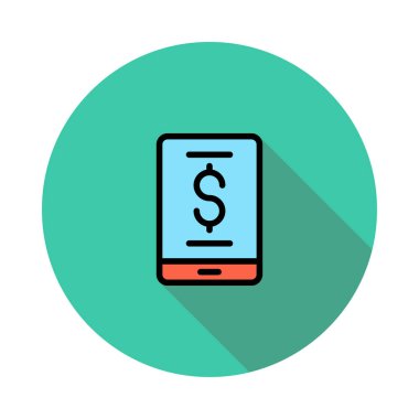 basit iş simge vektör çizim 