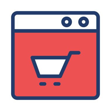 basit iş simge vektör çizim 