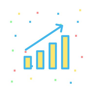 Renk web vektör simgesi 